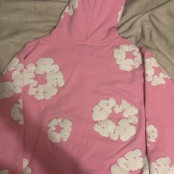 Pink Denim Tears Hoodie Size Small 