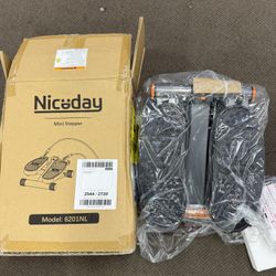 Niceday Steppers for Exercise, Stair Stepper with Resistance Bands