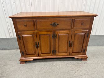 Used Vintage Wooden Buffet/Sideboard Cabinet