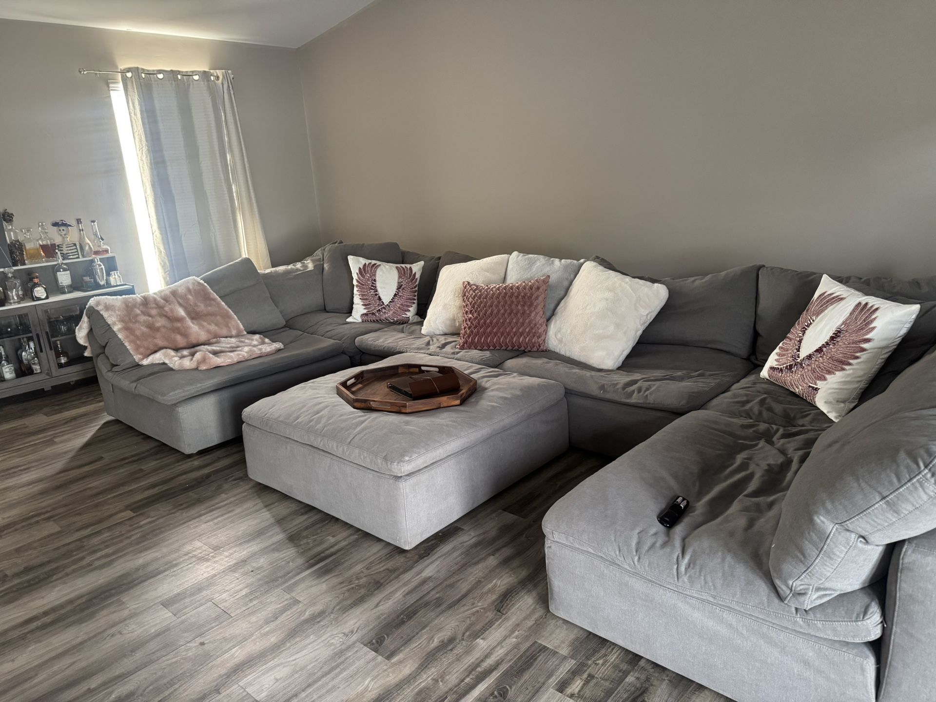 Grey Cloud modular sectional