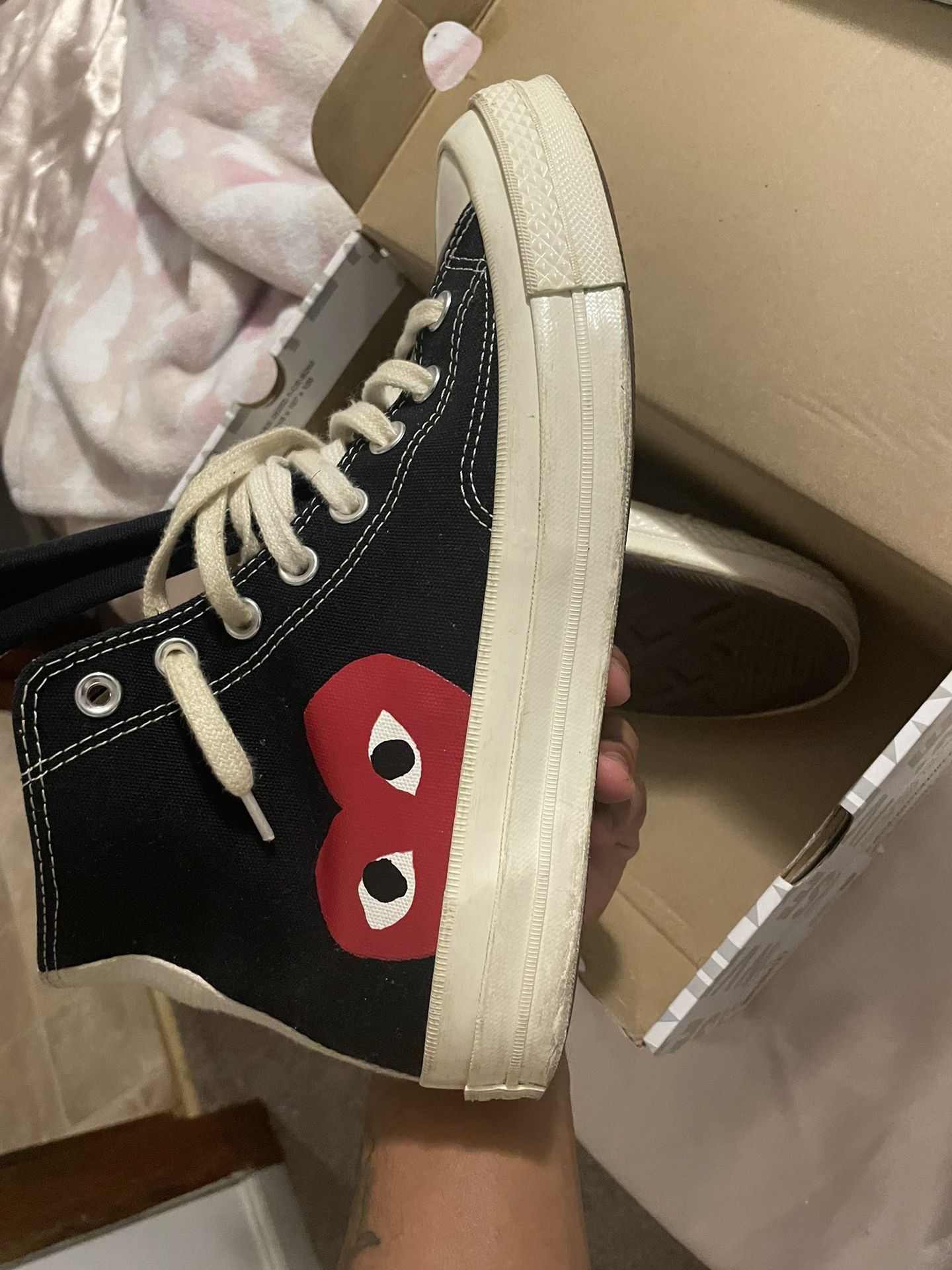 Comme Des Garçons Converse Size 8 M Size 10 W