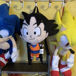 Sonic And Dragonball Backpack
