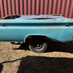 Long bed Trailer C10 Truck Box