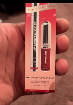 RED-Y OR NOT Lip DUO: Lip Liner STAY-N & Lip Glaze Elixir DUO