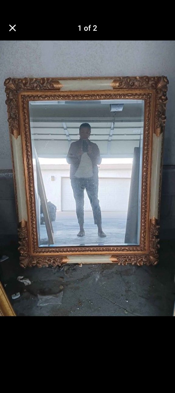 Ornate Antique Mirror
