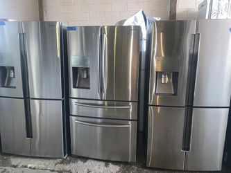 Samsung refrigerators like new with 4 months warranty starting from $899