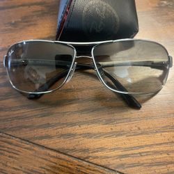 Ray Ban Aviators in case