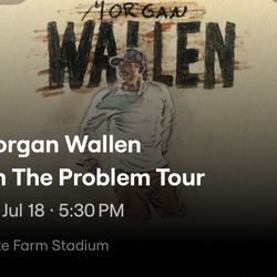 Morgan Wallen Friday July 18th State Farm stadium 