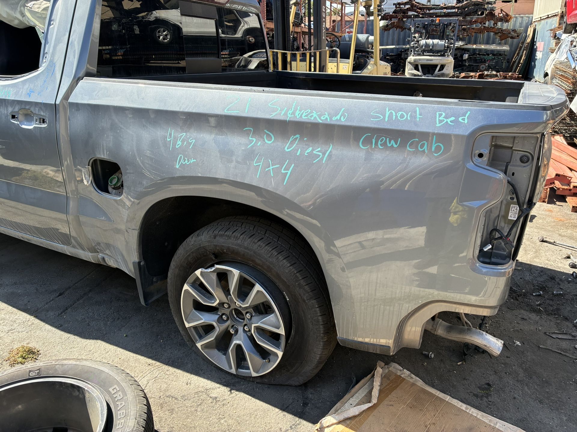 2021 Silverado Bed Assembly