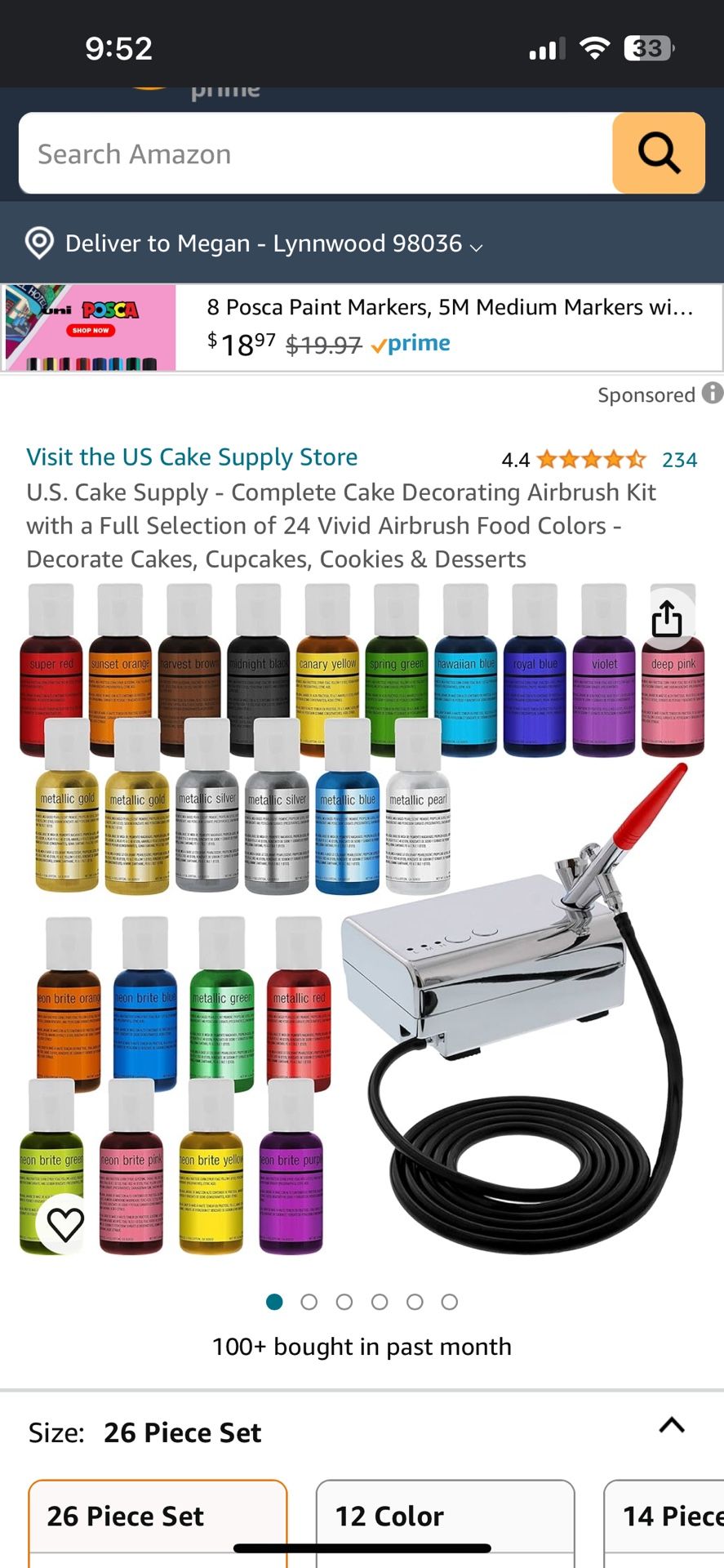 Cake Airbrush Set - Brand New