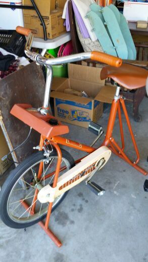 Vintage Vitamaster Slender Cycle Exercise Bike