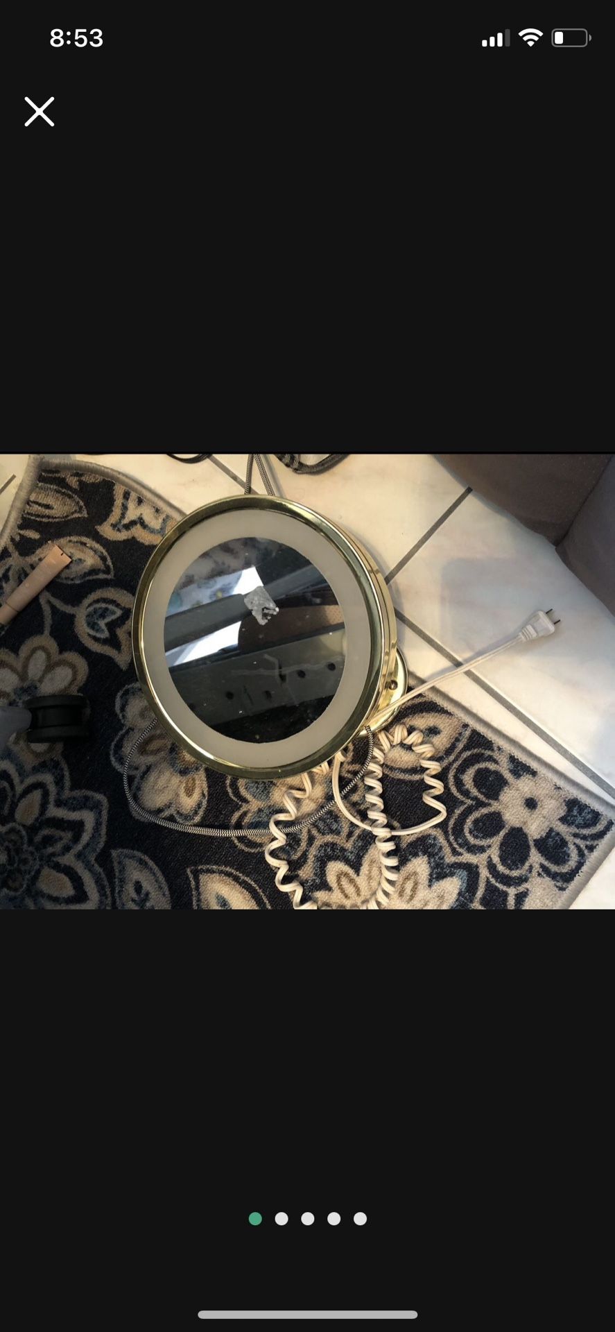 Antique Vanity Mirror For Sale