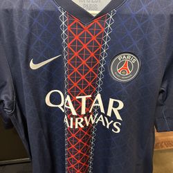PSG Soccer Jersey Size Medium