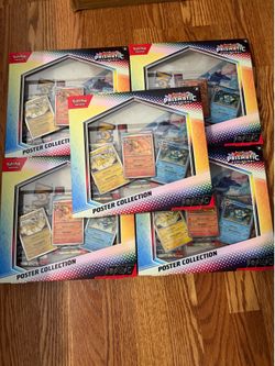 Pokemon Prismatic Evolutions Poster Collection Box