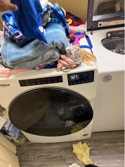 Washer and dryer
