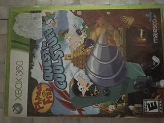 Xbox 360 Phineas And Ferb Quest For Cool Stuff Game 