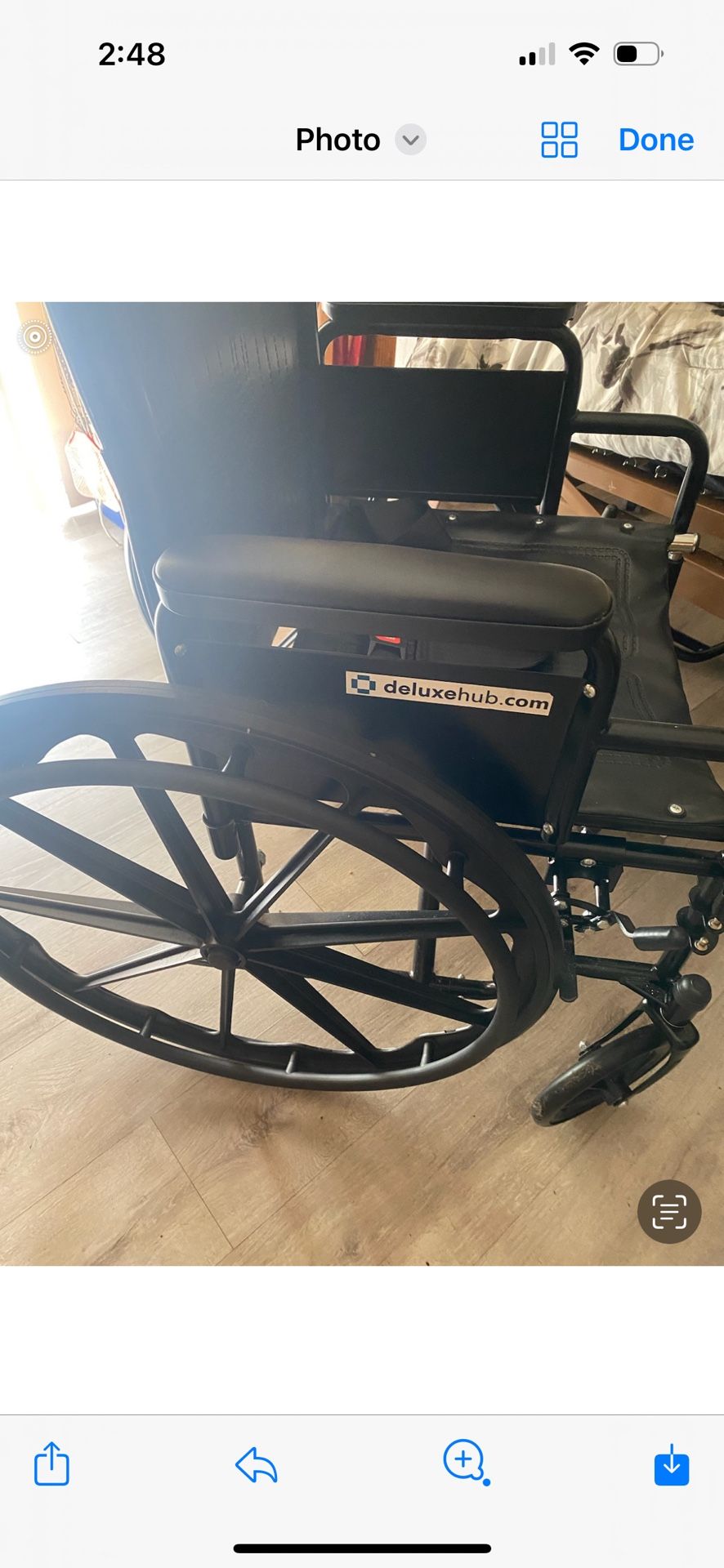 Brand New Wheelchair/pad