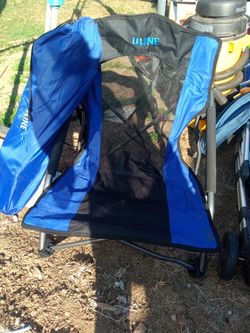 2 Folding Uline Fishing Chairs