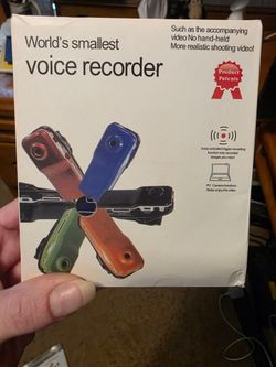 Brand New Mini DV World's Smallest Voice Recorder & Spy Cam
