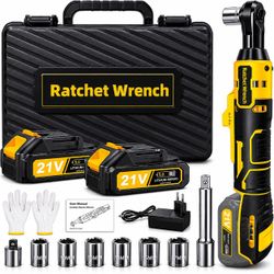 [NEW] Ratchet Wrench 3/8 45Ft-lbs 21v 2Ah x 2