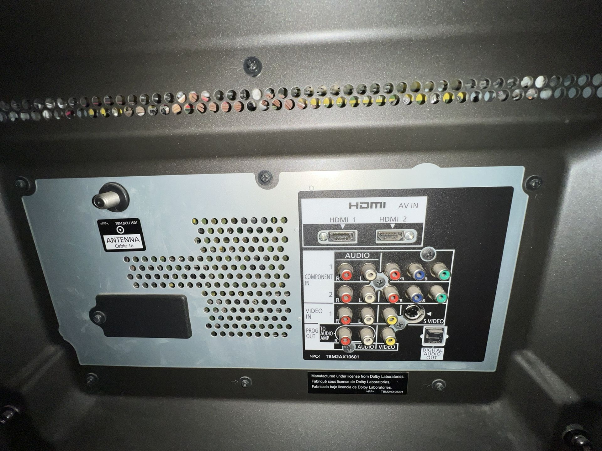 Panasonic th 42px80u HD Plasma TV 42”