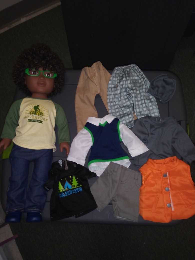 My Life Boy doll w/ clothes