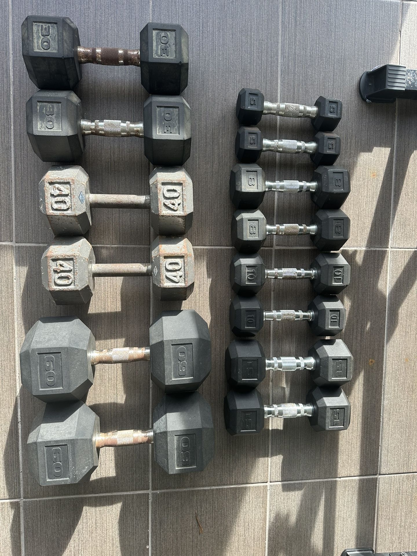 Dumbbells 1$ X Pound
