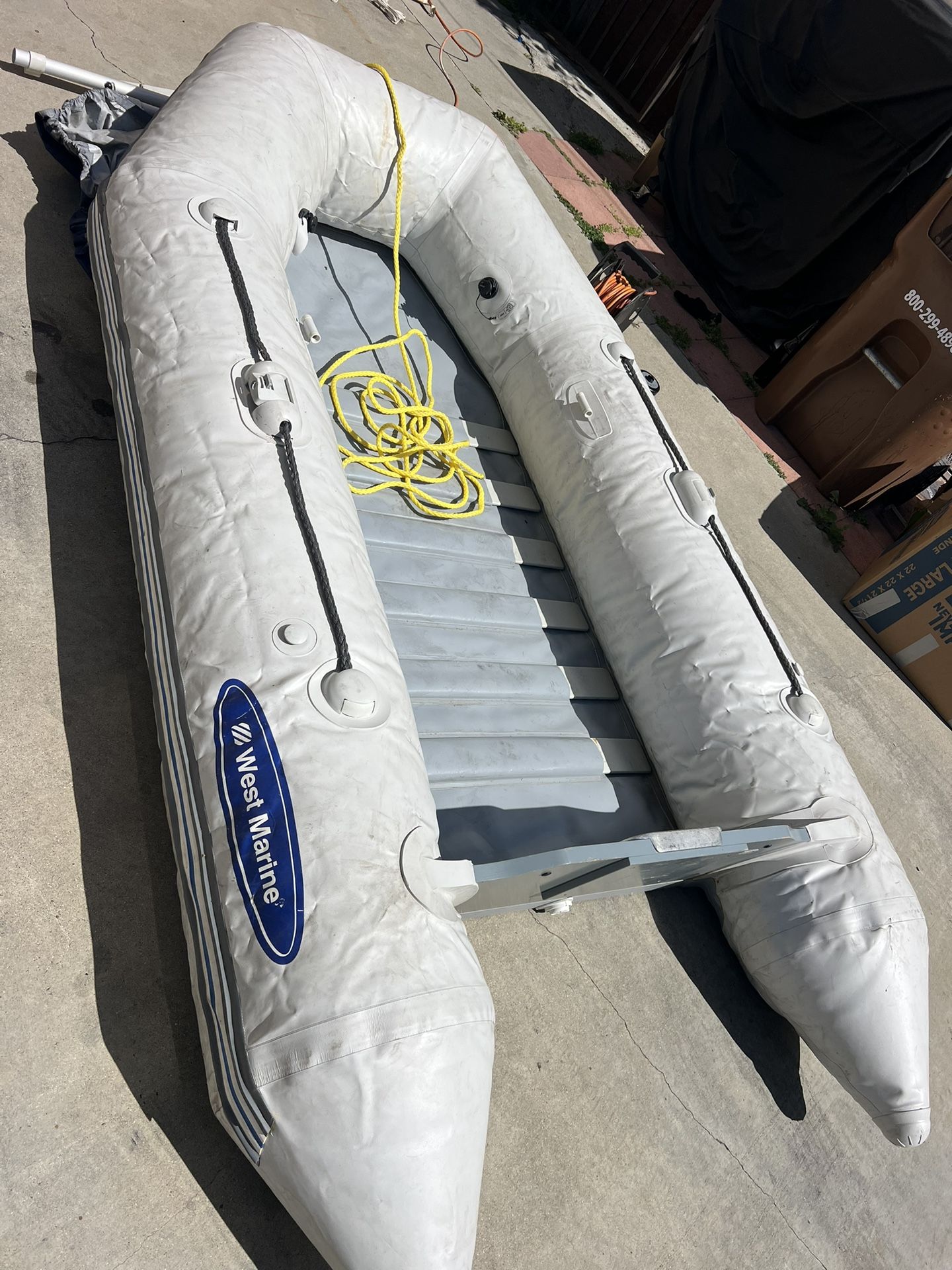 West Marine Inflatable Boat Ru 260 