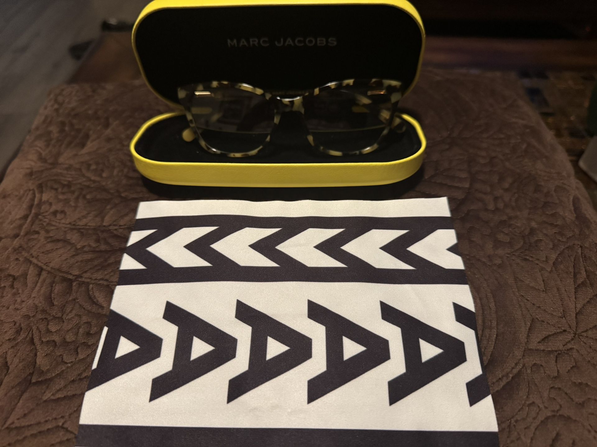 Marc Jacobs GOLD BROWN 539/A34/140 Women's Sunglasses