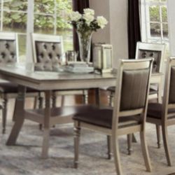 Special Dining Table Set Sample Floor Only $650 