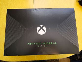 SEALED Xbox One X Scorpio Edition