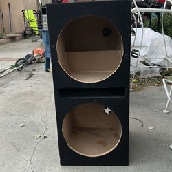 2-12 ported subwoofer box
