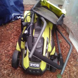 Ryobi 13 Inch 11 Amp Corded Electric Walk Behind PUsh  Lawn Mower 