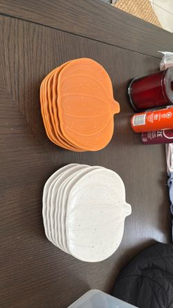 Halloween/Thanksgiving Plates
