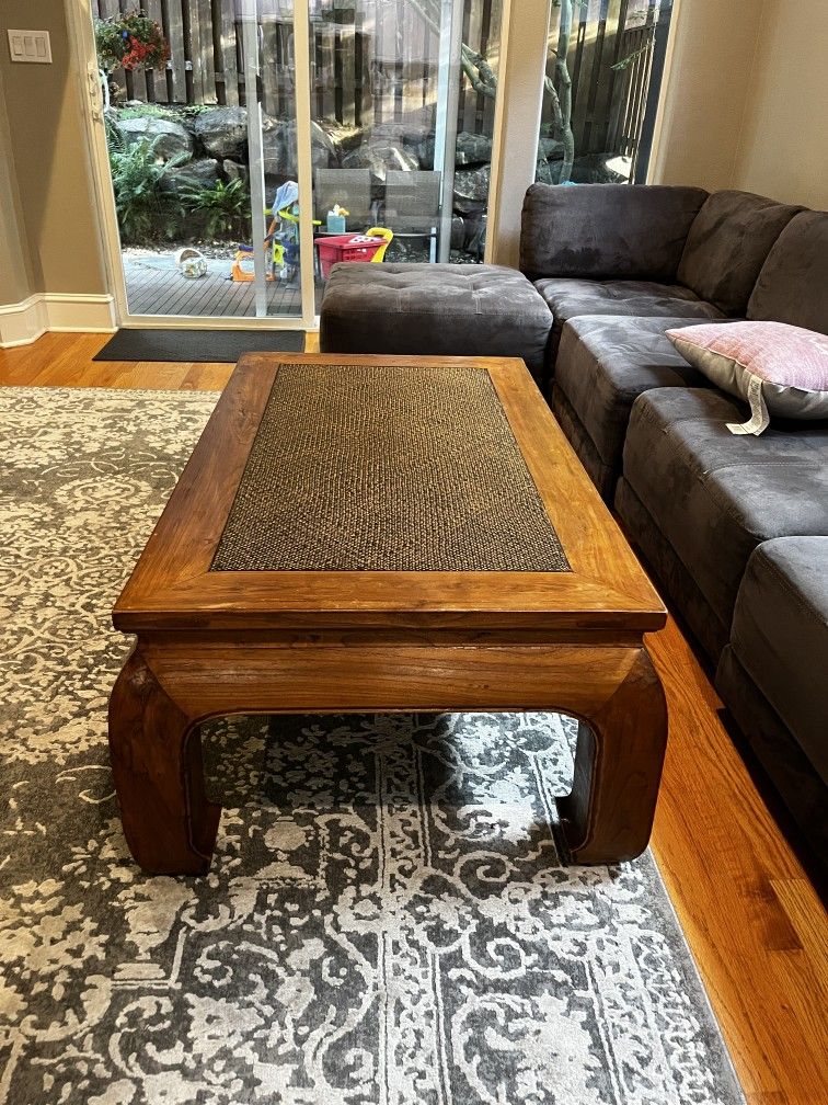Solid Wood Coffee Table