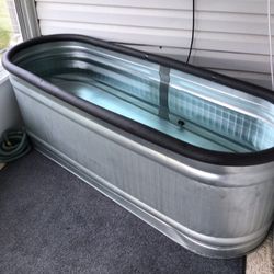 169 Gallon Steel Cooling Tub (shown) Various sizes available!