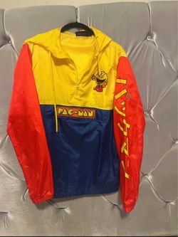 Pac-Man Windbreaker Pullover Jacket