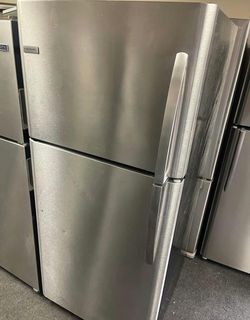 Top Mount Fridge Stainless Frigidaire Energy Efficient