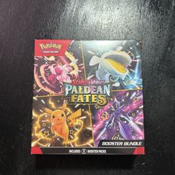 Pokemon TCG Scarlet And Violet Paldean Fates Booster Bundle Box Sealed