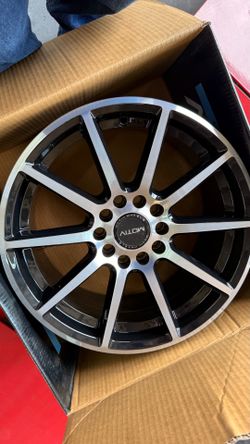 🔥MOTIV 431B WHEELS 16X7.5 BRAND NEW🔥