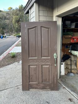 Solid Wood Entry Door