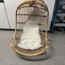 Serena & Lily Hanging Rattan Chair