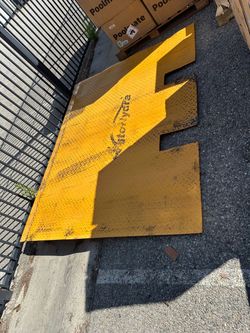 Heavy Duty Forklift Dock Board Container Loading Ramp