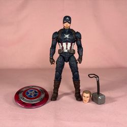 Marvel Legends Avengers Endgame Worthy Captain America (2019 Walmart Exclusive)