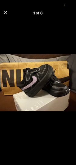 NEW Baby Nike Force 1 LV8 4 ~ 0-6mo