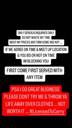 SERIOUS INQUIRIES ONLY 