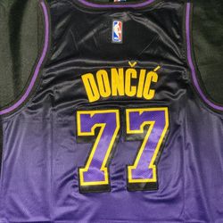 LAKERS Luka Doncic jerseys (M, 3XL) 