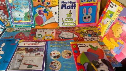 Assorted educational books,