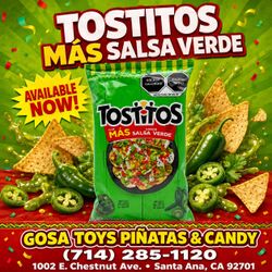 Tostitos Salsa Verde & Supplies