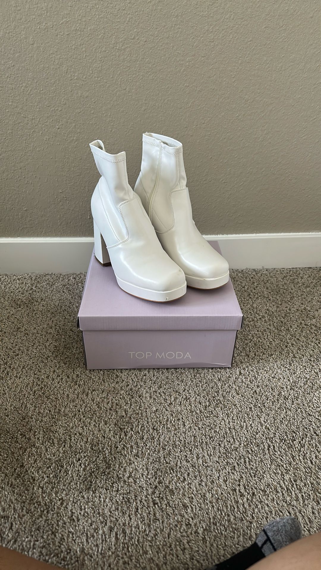White Boots